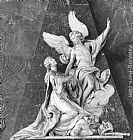 Nicolas-sebastien Adam Canvas Paintings - Monument to Queen Catharina Opalinska (detail)